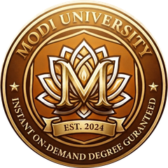Modi University seal